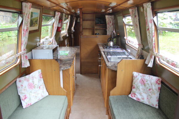 Fully equipped narrowboat